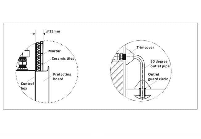 Auto urinal valve installation step4