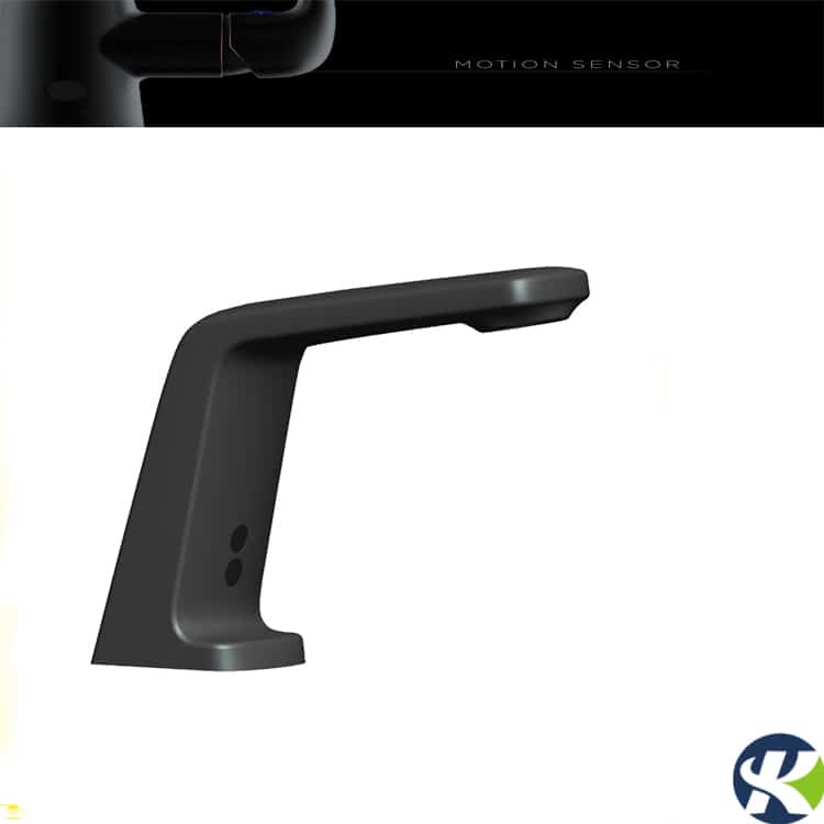 Black Automatic Basin Faucet KEG-11-B101