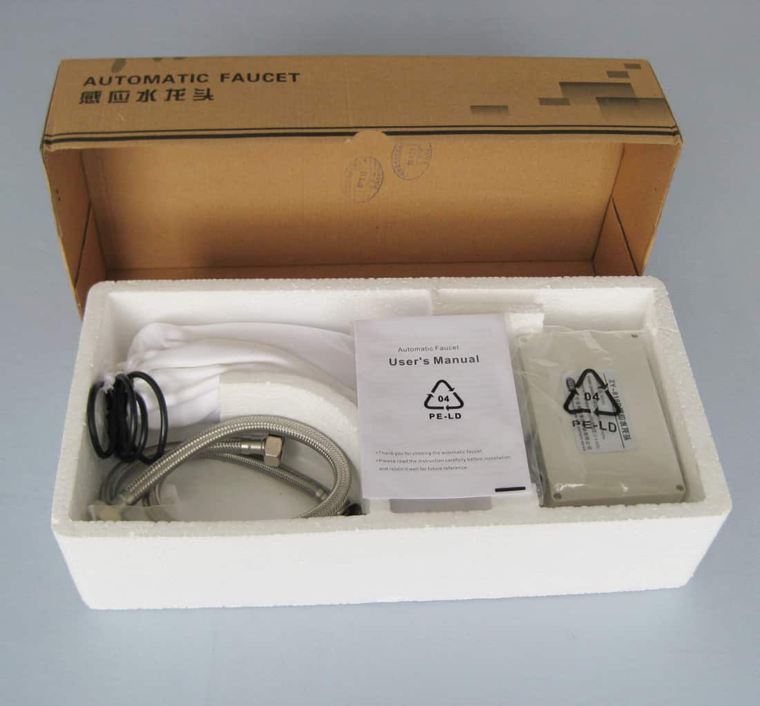 Automatic Sensor Faucet KEG-822 packaging