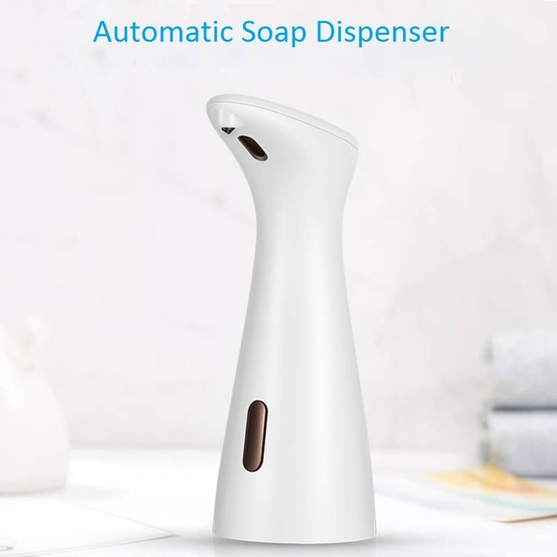 200ml white automatic soap dispenser